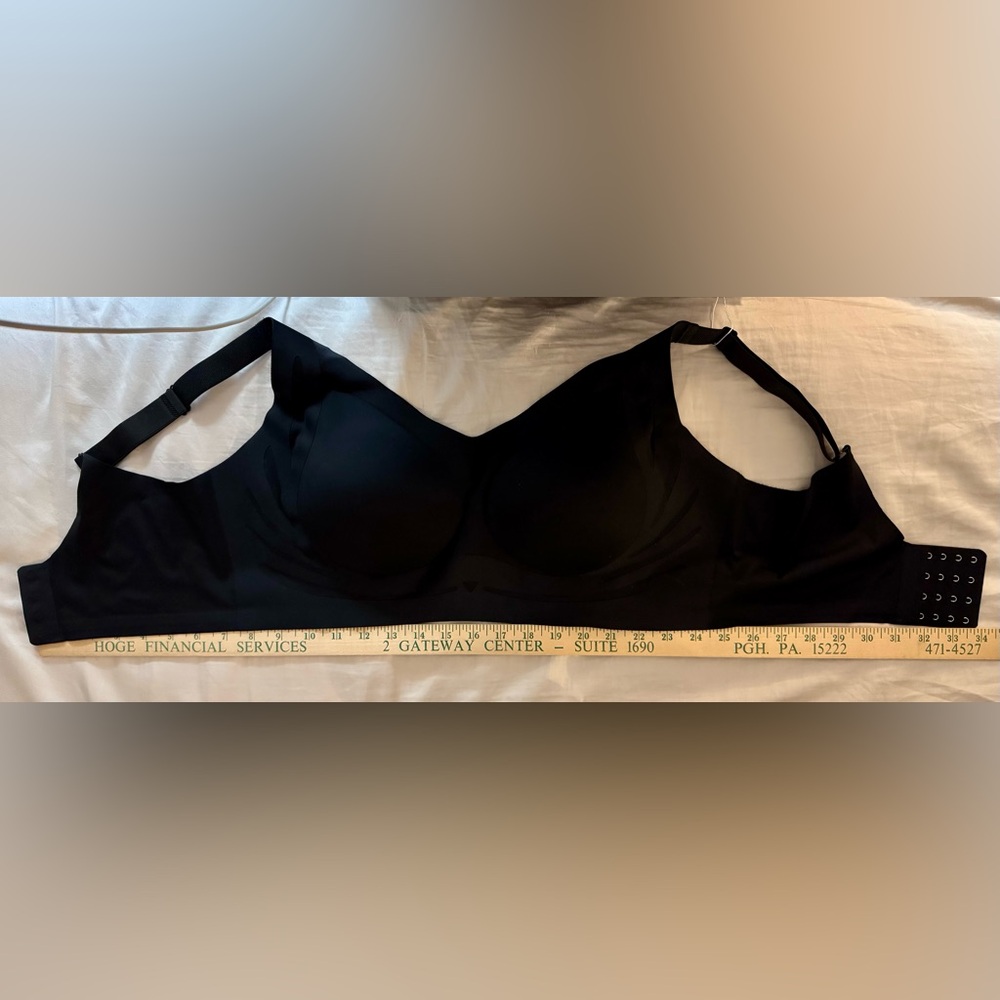LushFitting Powerful Push-Up Seamless Bra Pure Black - 4XL - NWT - Picture 16 of 16